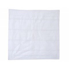 2 Cojines blancos 50x50 cm