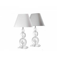 Lámpara de mesa Vienna blanca