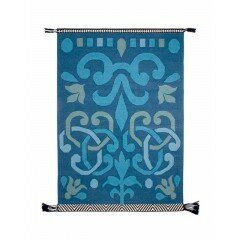Arabesco reversible azul 170x240 cm