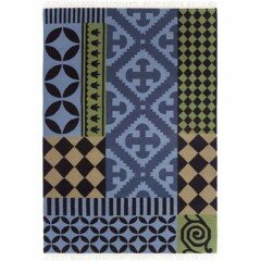 Siracusa reversible azul 200x300 cm