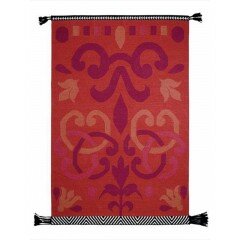 Arabesco reversible roja 200x300 cm
