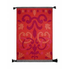  Arabesco reversible roja 170x240 cm