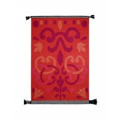  Arabesco reversible roja 150x200 cm