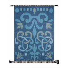Arabesco reversible azul 200x300 cm