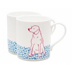  2 Tazas Labrador
