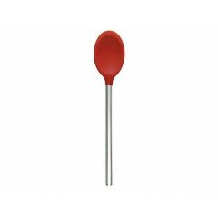 Cuchara silicona roja