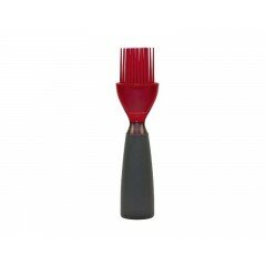 Pincel silicona rojo y negro