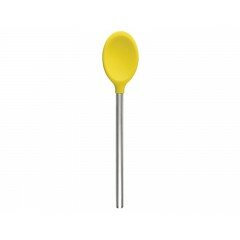 Cuchara silicona amarillo