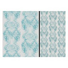 Papel Ols skull azul