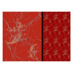 Papel Ramas rojo