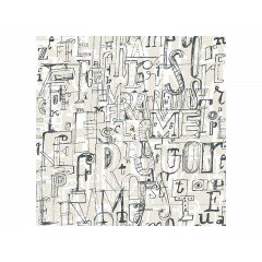 Papel Letras blanco