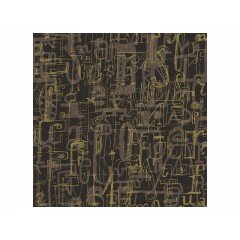 Papel Letras negro