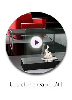 Una chimenea portátil Oxxyfire